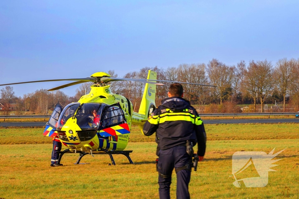 Zwaargewonde bij ongeval op industrieterrein
