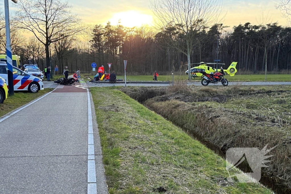 Motorrijder omgekomen bij fatale aanrijding