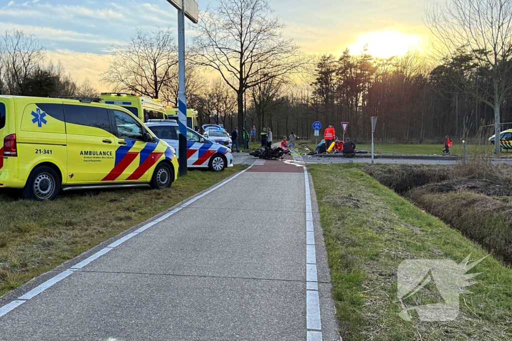 Motorrijder omgekomen bij fatale aanrijding