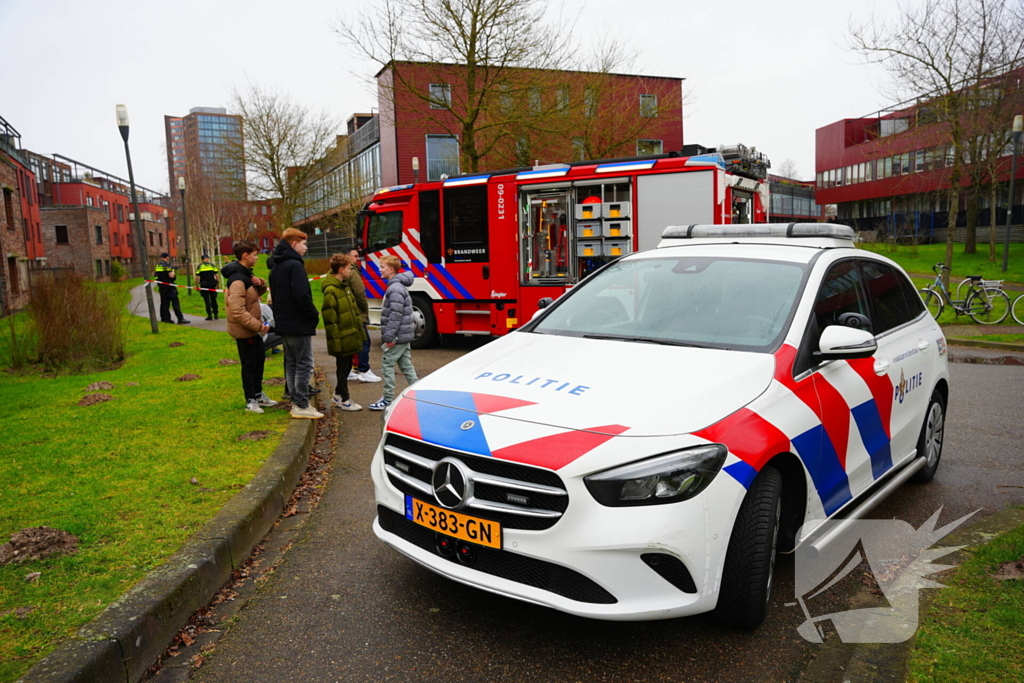 Brand in woning geblust door brandweer