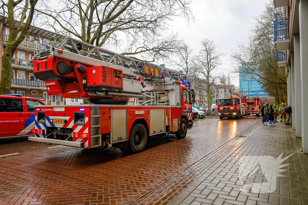 Grote brand bij energieverdeelstation