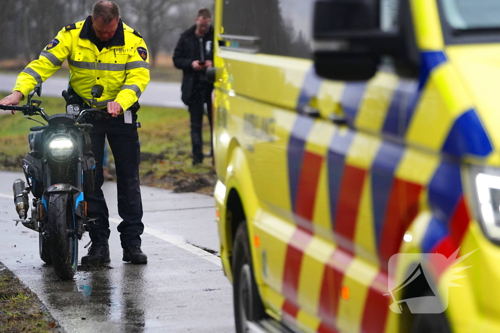 Ongeval door gladheid op fietspad