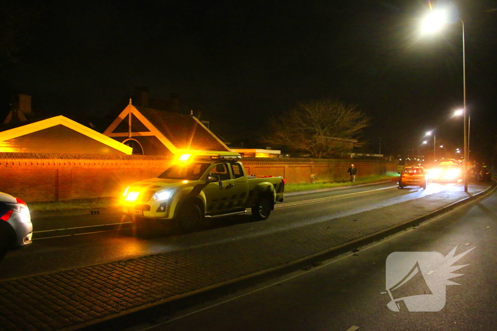 Forse schade bij aanrijding tussen twee voertuigen