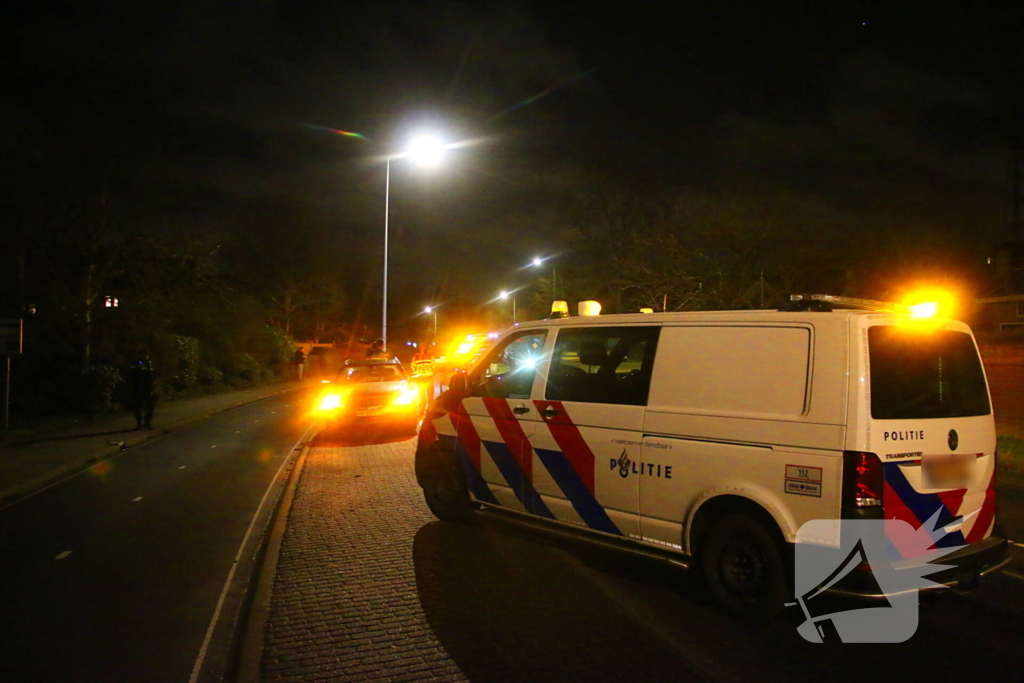 Forse schade bij aanrijding tussen twee voertuigen