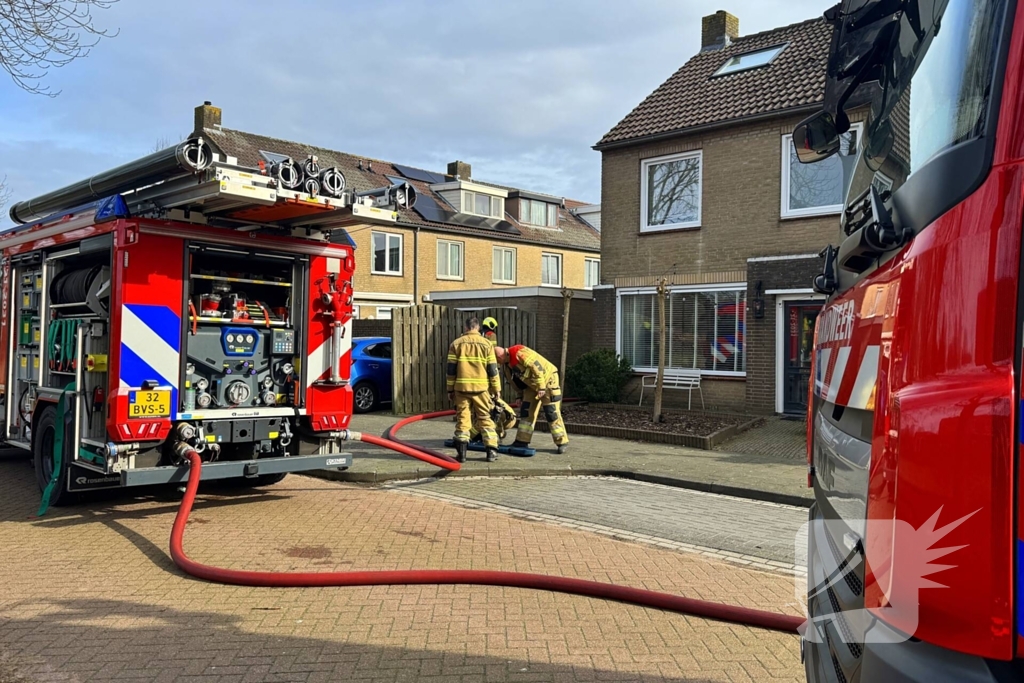Geen gewonden bij brand in schuur