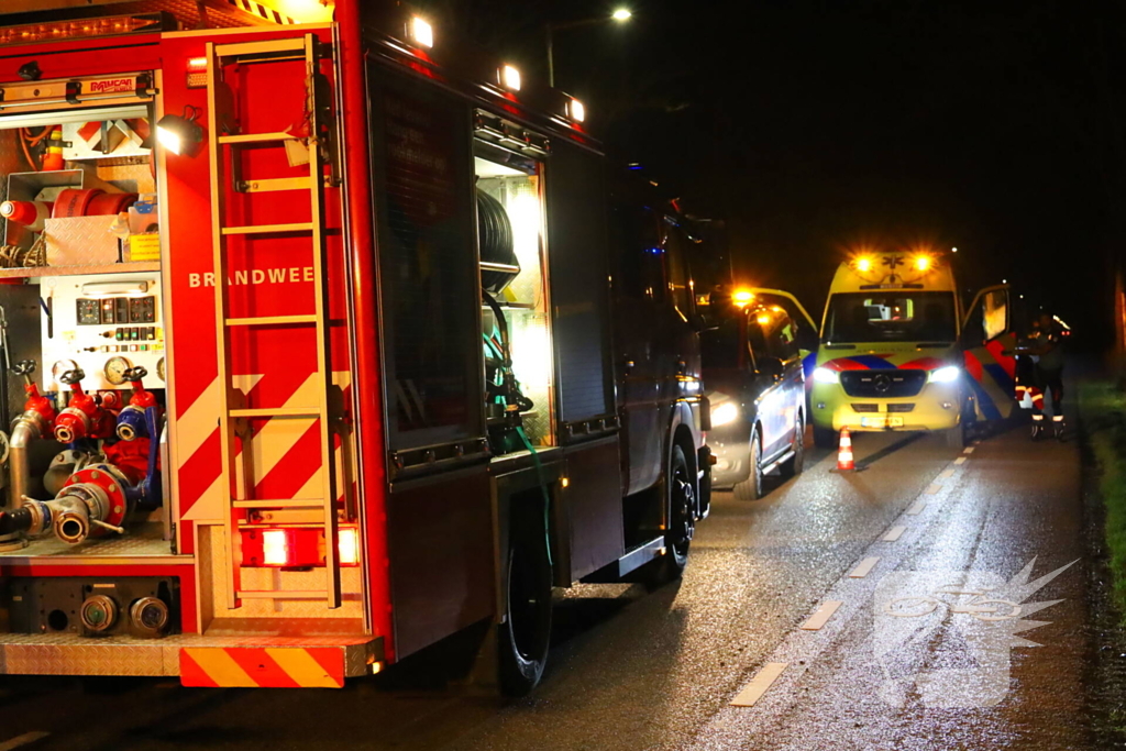 Barbecue oorzaak van brand in zelfgemaakte overkapping