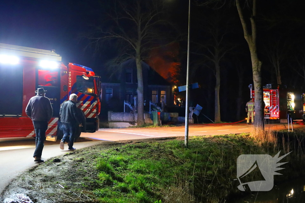 Barbecue oorzaak van brand in zelfgemaakte overkapping