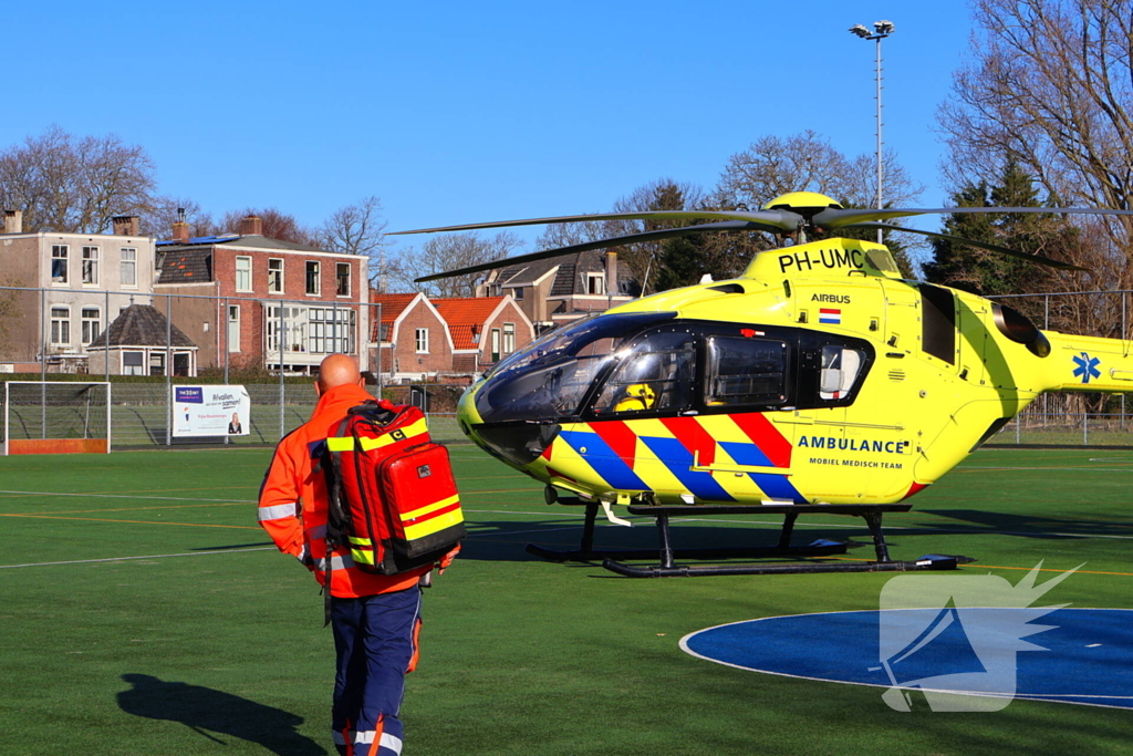 Brommerrijder zwaargewond bij ongeval