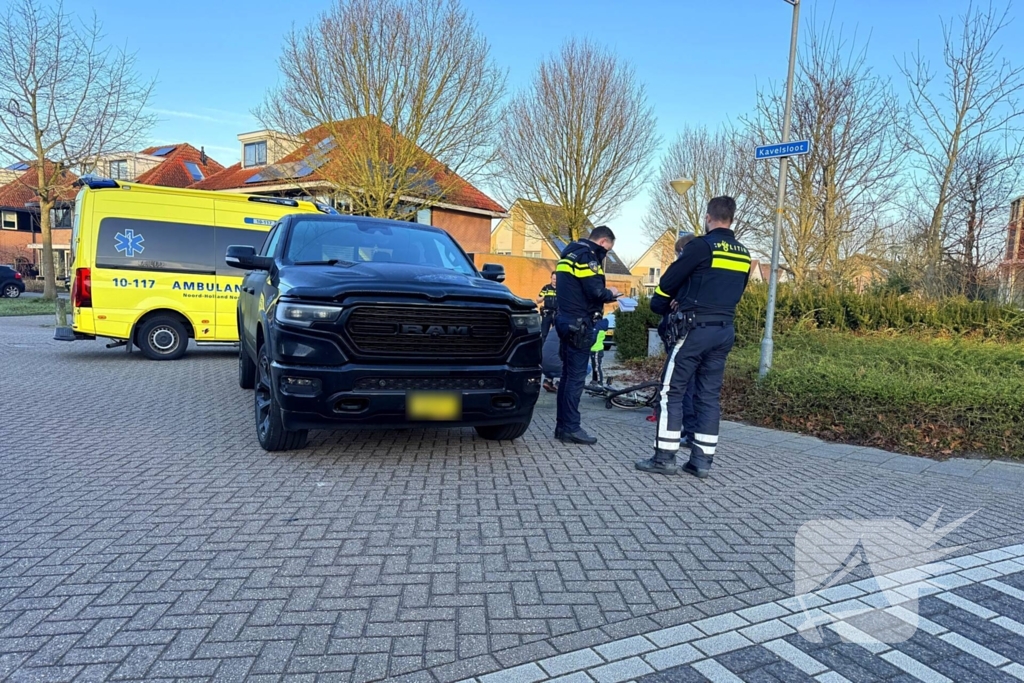 Moeder en twee kinderen ten val bij aanrijding