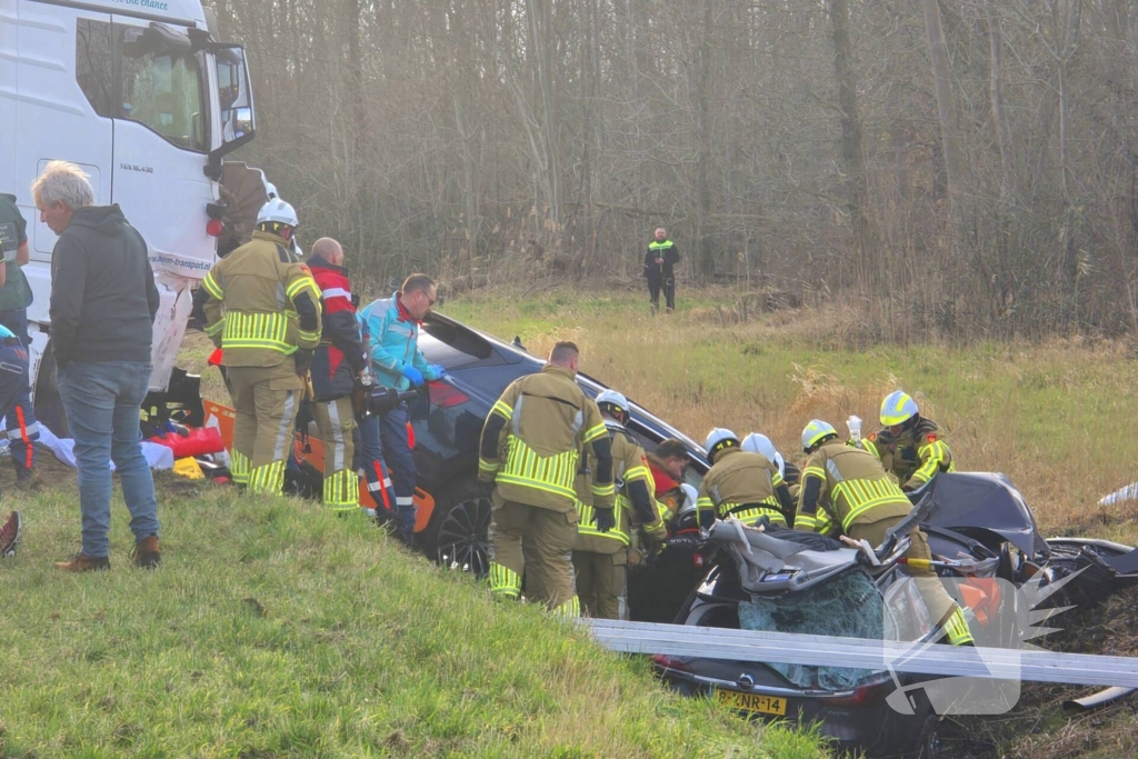 Meerdere gewonden bij ernstig ongeval