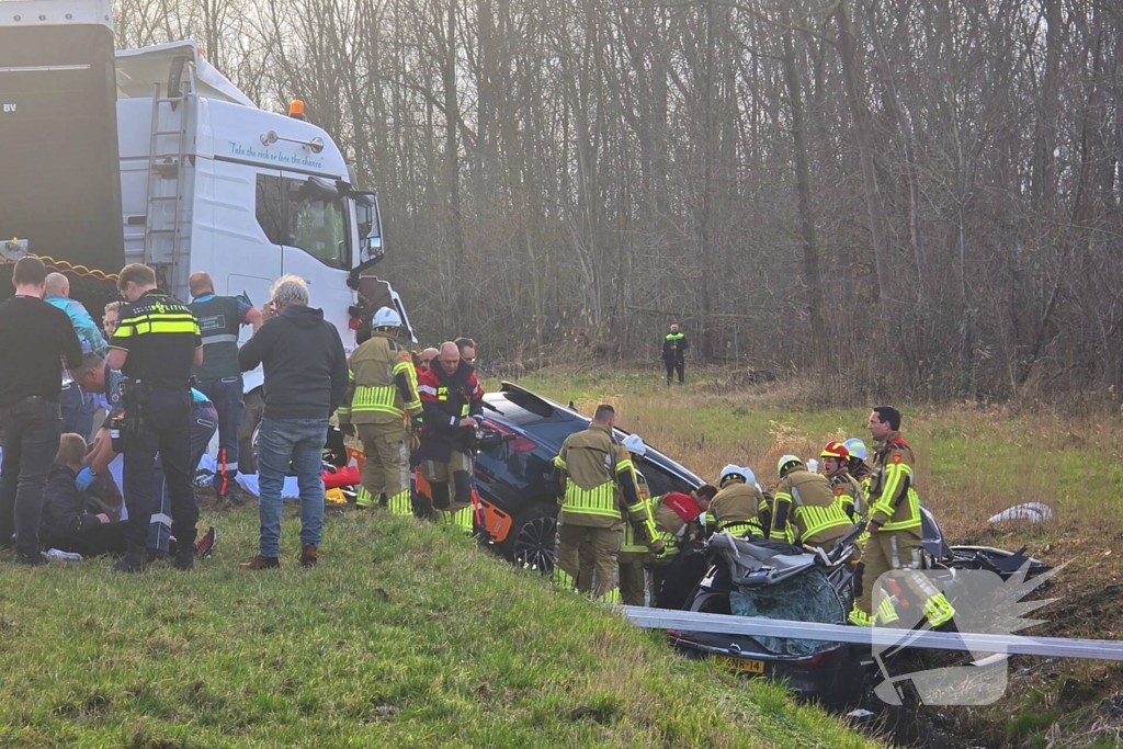 Meerdere gewonden bij ernstig ongeval
