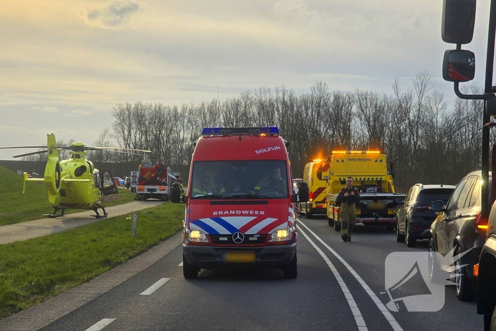 Meerdere gewonden bij ernstig ongeval