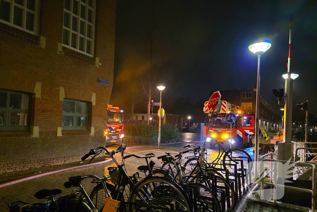 Flinke rookontwikkeling bij brand in concertzaal