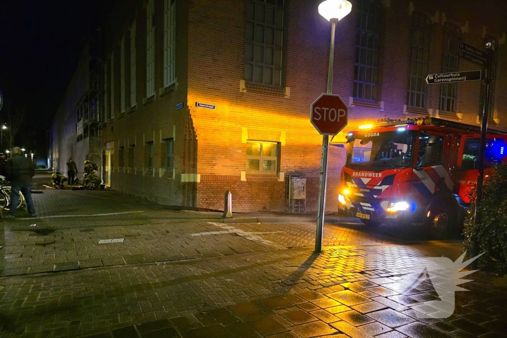 Flinke rookontwikkeling bij brand in concertzaal