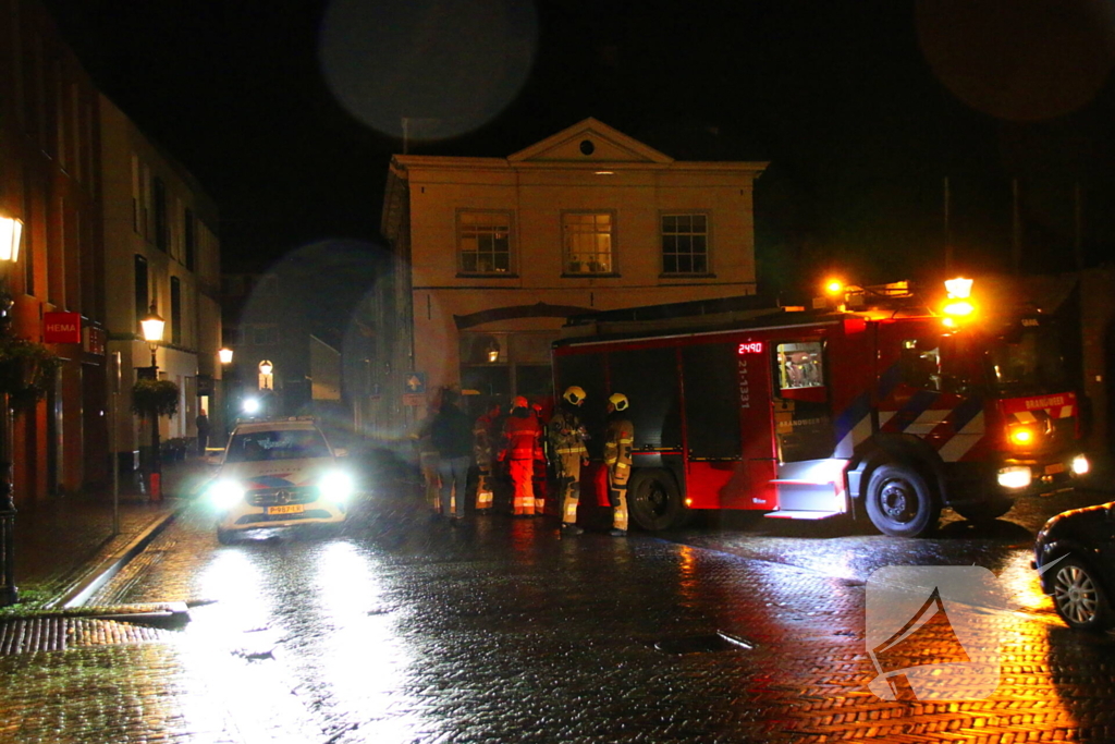 Brandweer groots ingezet voor mogelijke brand in kerk
