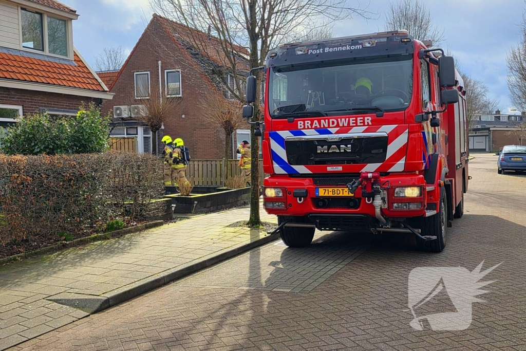 Gaslekkage ontdekt tijdens werkzaamheden