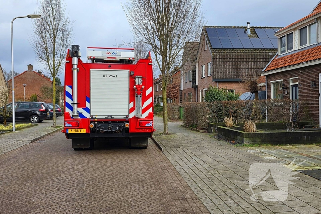 Gaslekkage ontdekt tijdens werkzaamheden