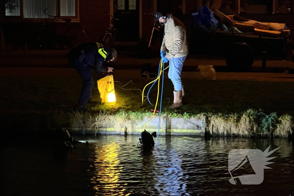 Duikers ingezet voor oplichting