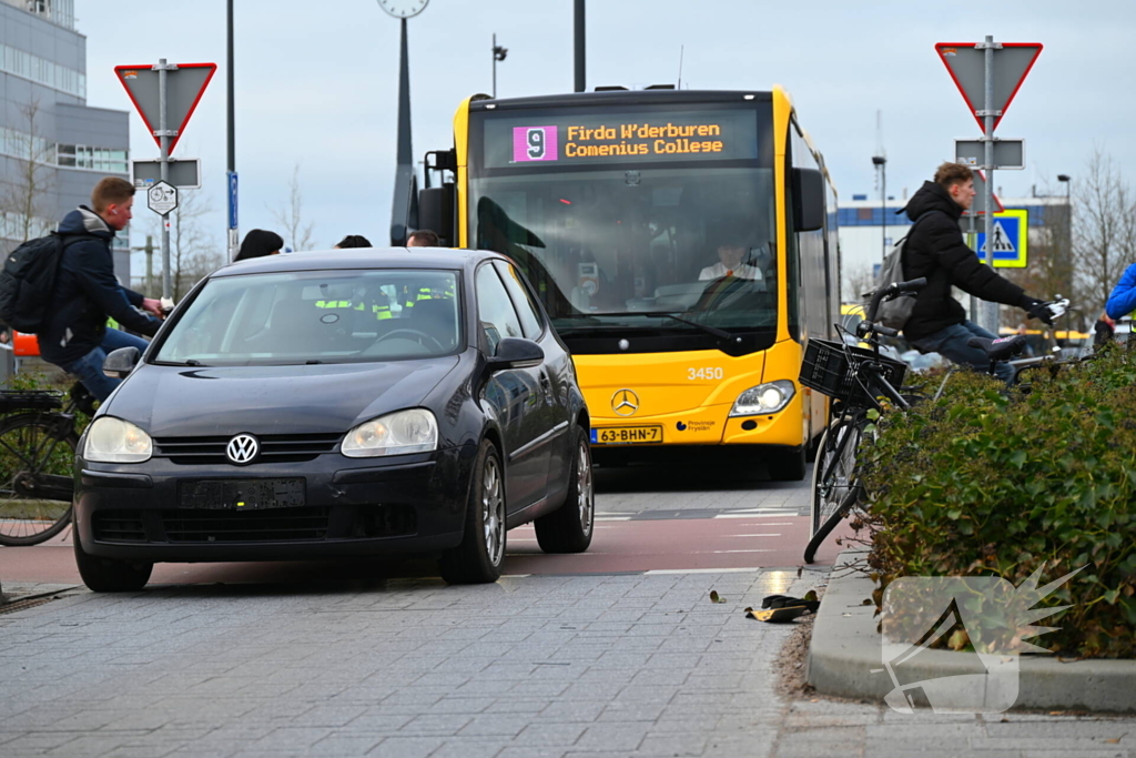 Fietser met voorrang aangereden