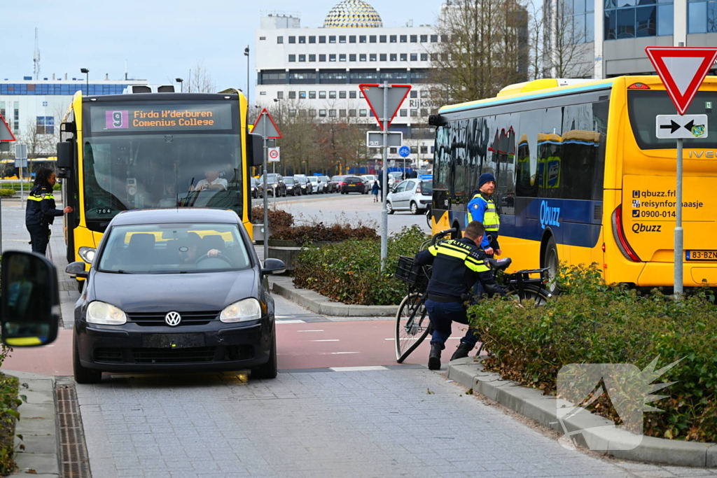 Fietser met voorrang aangereden