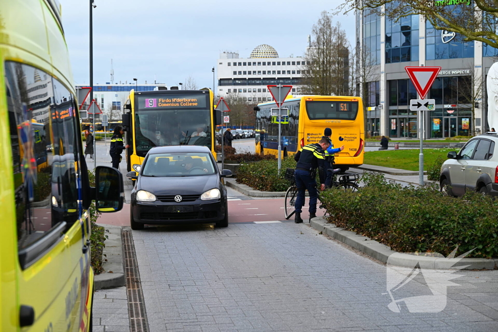 Fietser met voorrang aangereden