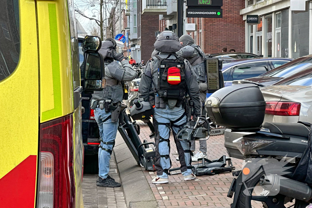 Arrestatieteam ingezet in Appartement