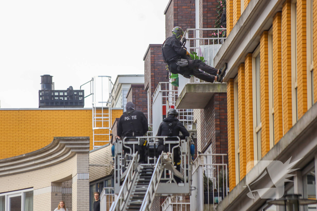 Arrestatieteam ingezet in Appartement