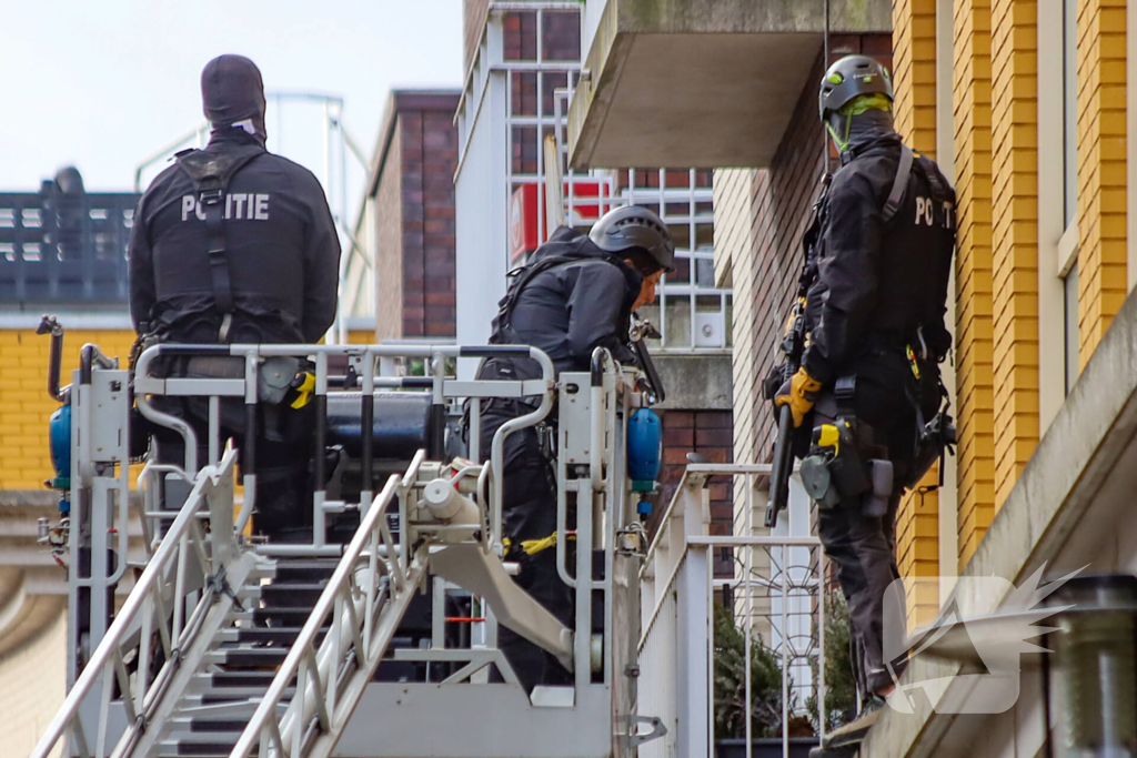 Arrestatieteam ingezet in Appartement