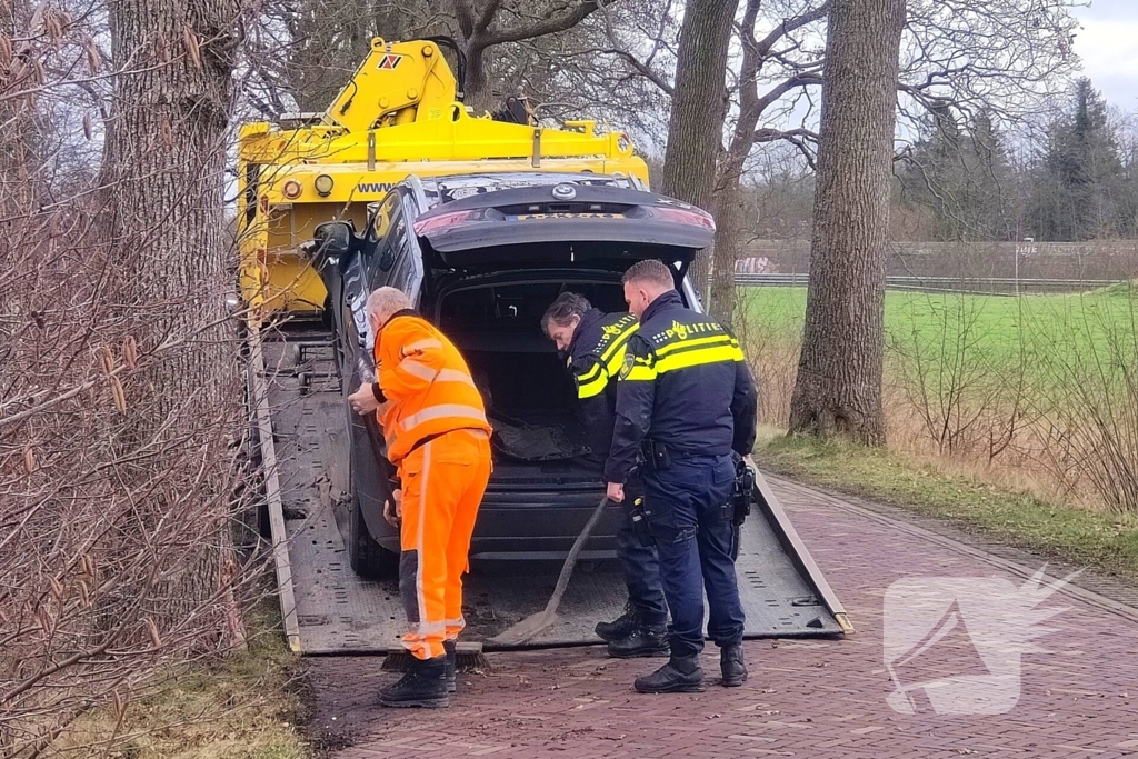 Eenzijdig ongeval zonder verwondingen