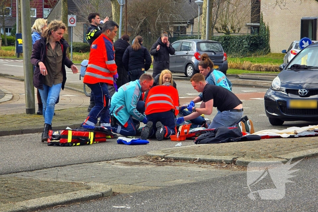 Ernstige aanrijding met fietser