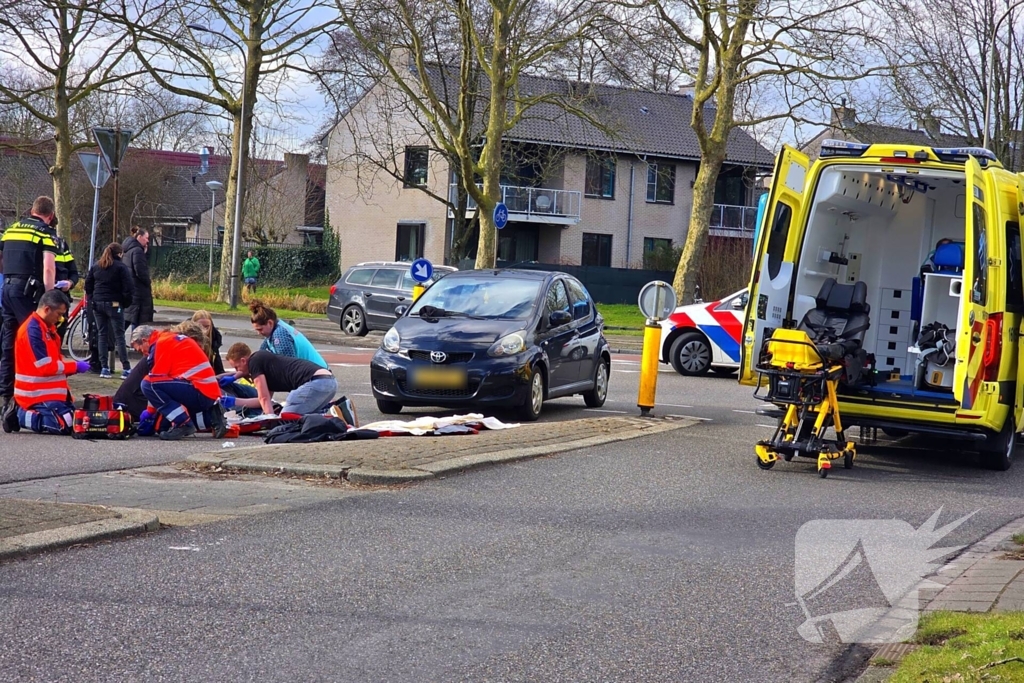 Ernstige aanrijding met fietser