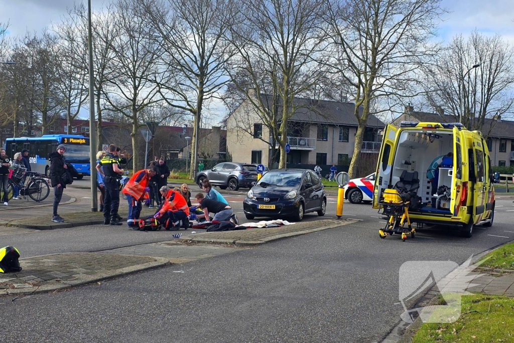 Ernstige aanrijding met fietser