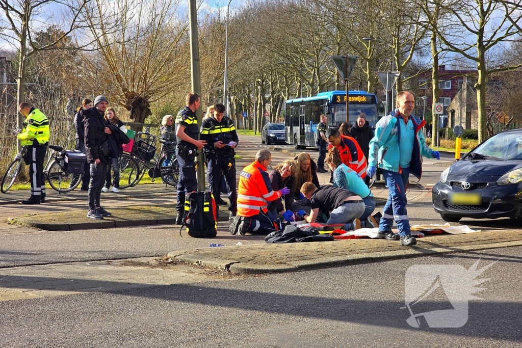 Ernstige aanrijding met fietser