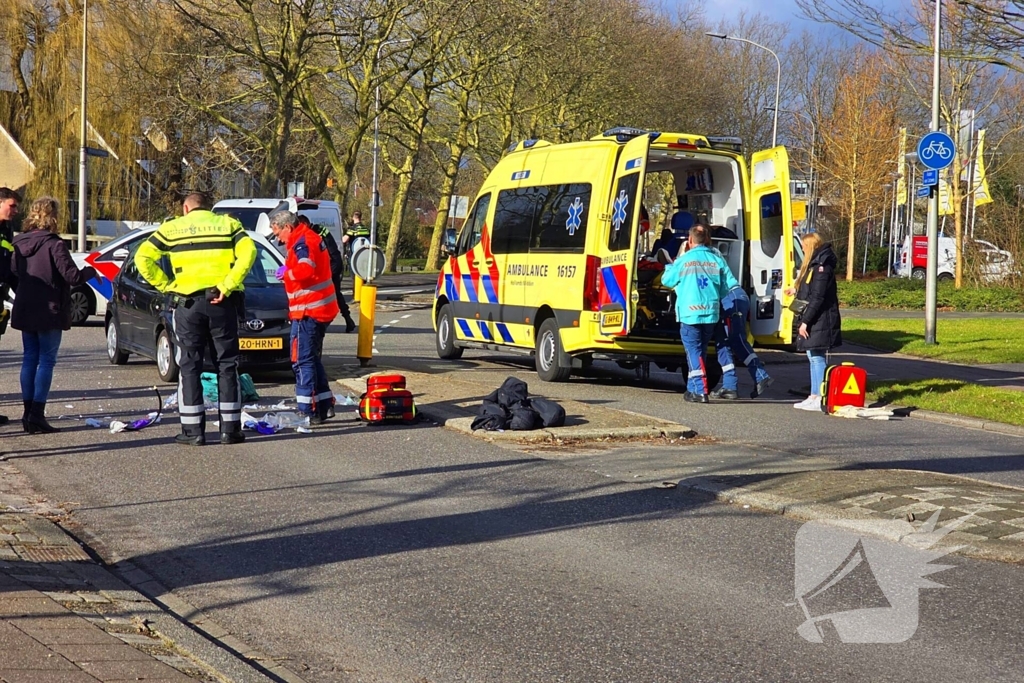 Ernstige aanrijding met fietser