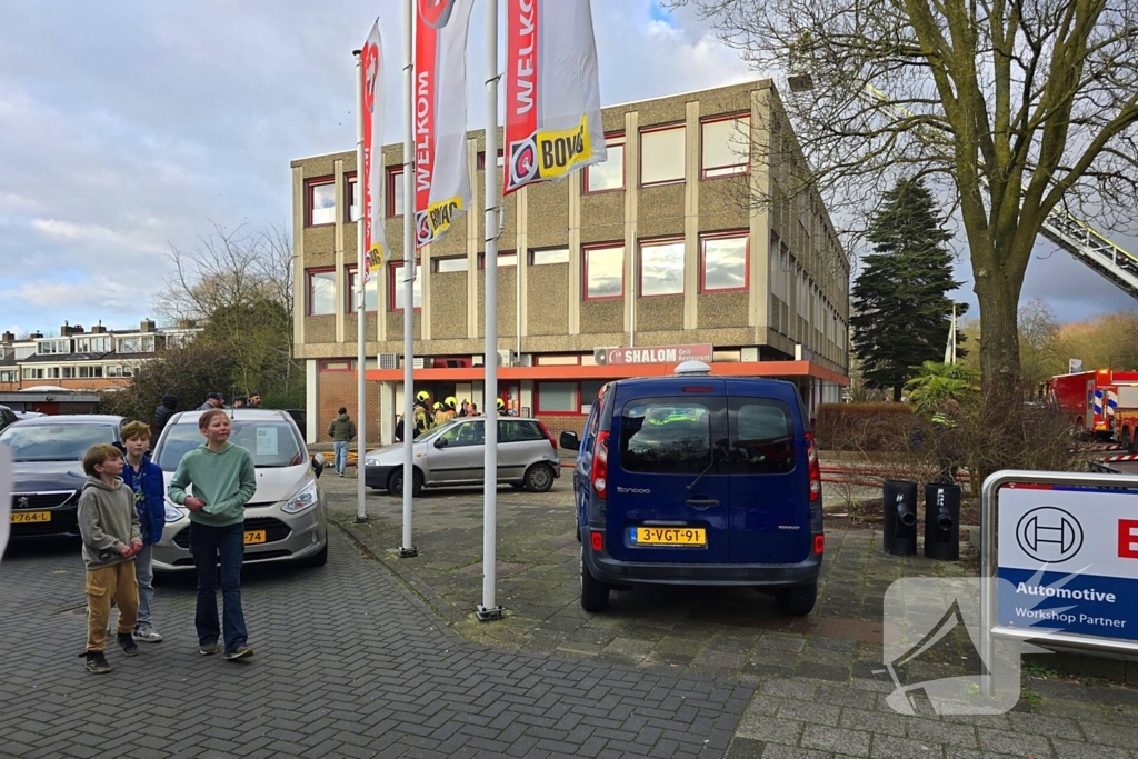 Brand in restaurant zorgt voor grote inzet van brandweer