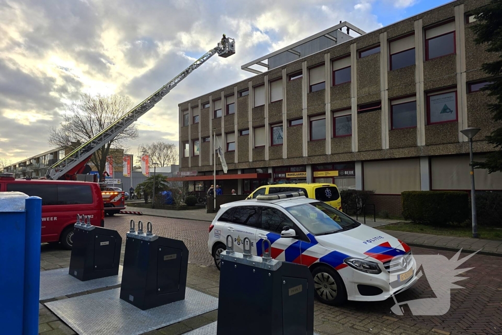 Brand in restaurant zorgt voor grote inzet van brandweer