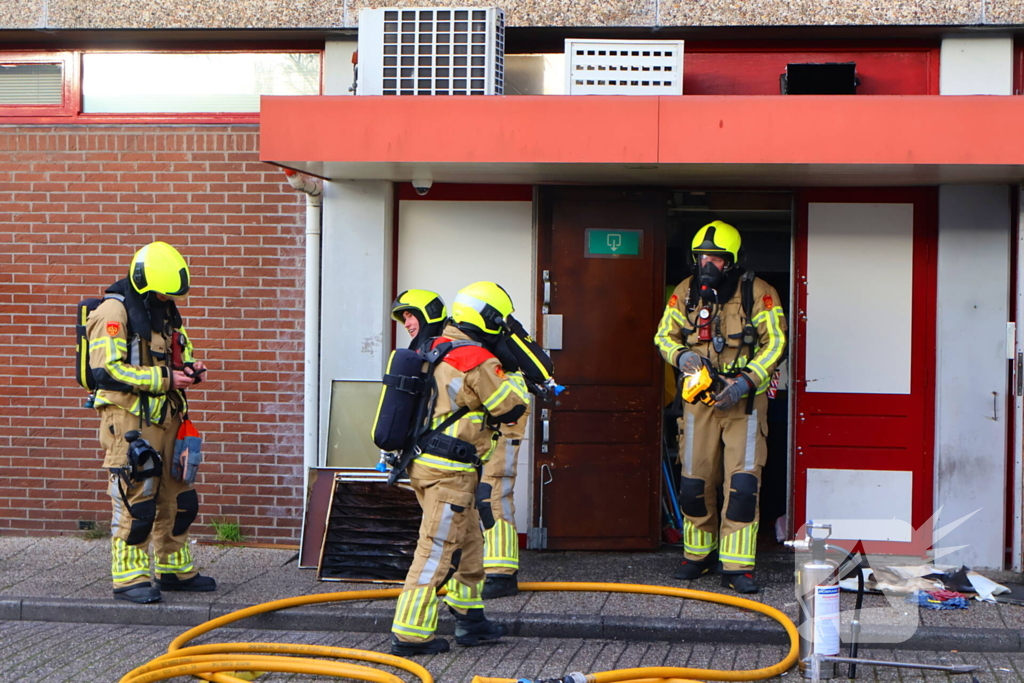 Brand in restaurant zorgt voor grote inzet van brandweer