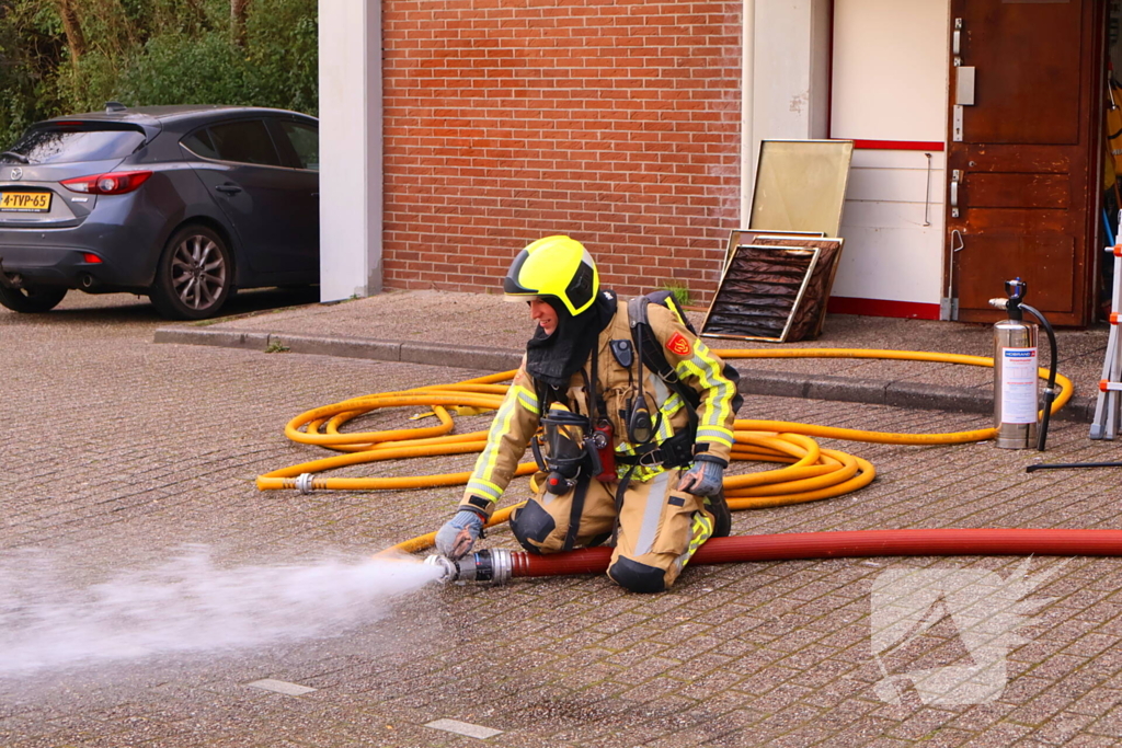 Brand in restaurant zorgt voor grote inzet van brandweer