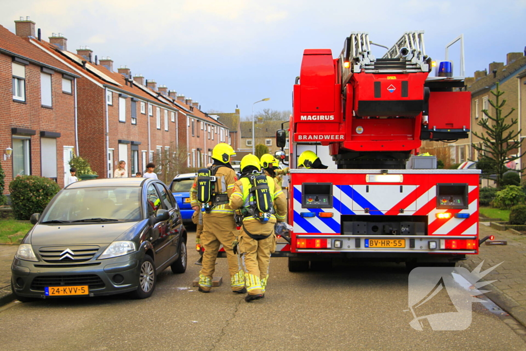 Schoorsteenbrand snel onder controle