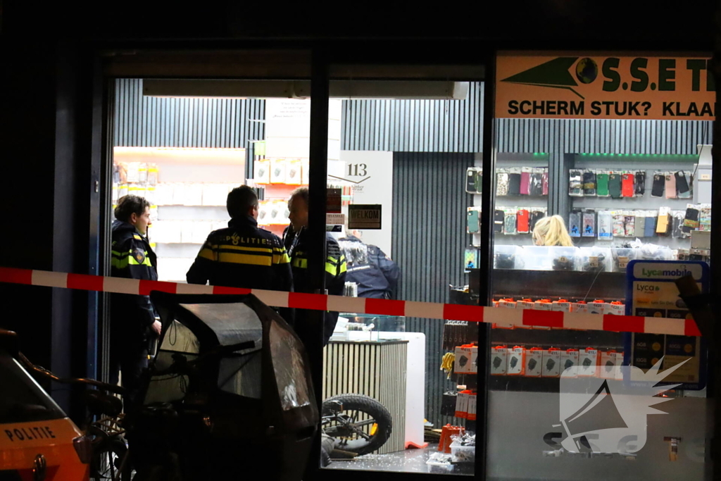 Onderzoek naar gewapende overal bij telefoonzaak