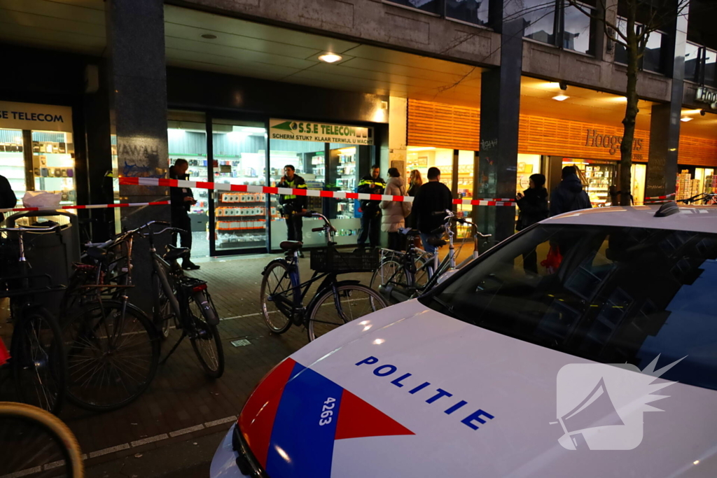 Onderzoek naar gewapende overal bij telefoonzaak