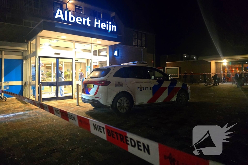 Slachtoffer aangetroffen na geweldsincident in supermarkt