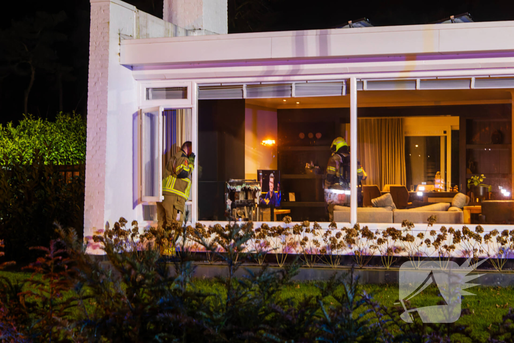 Bluswerkzaamheden rond brand in schoorsteen