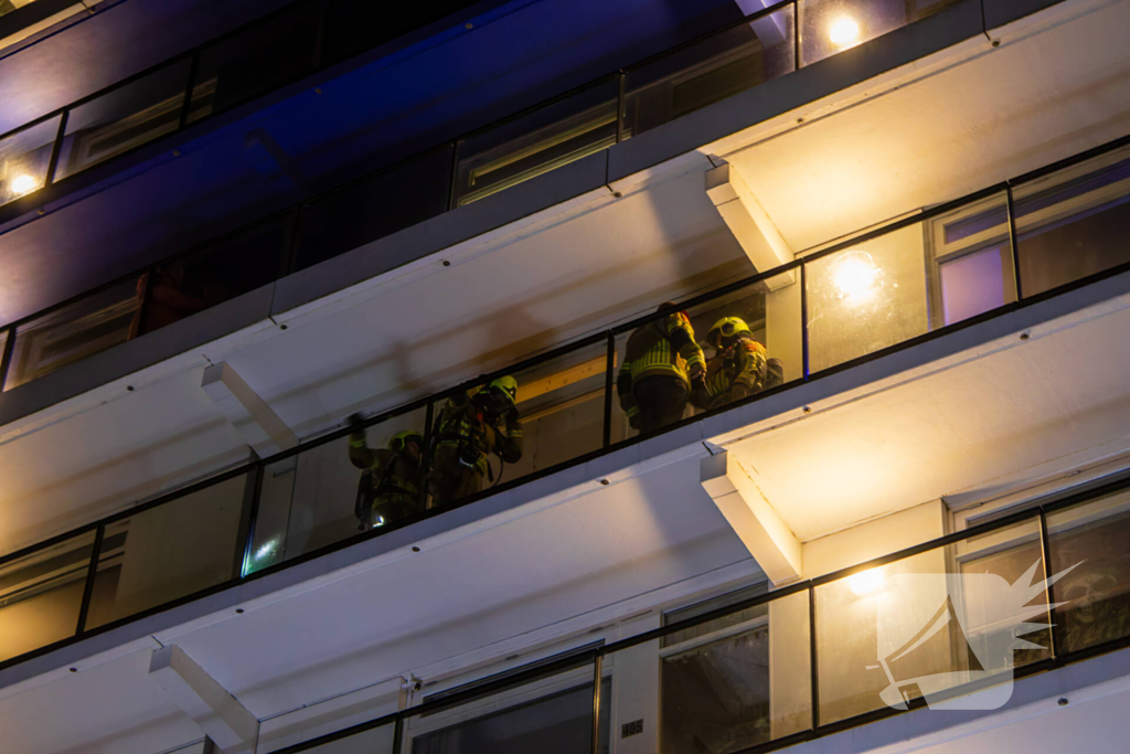 Flatbrand wordt snel onder controle gebracht