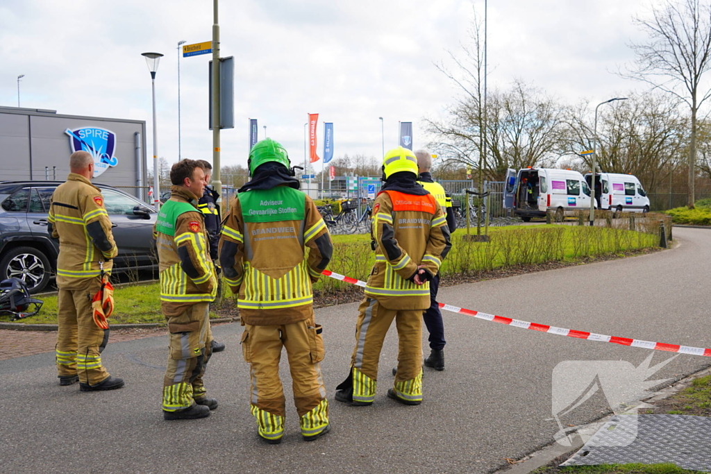 Groot gebied afgezet wegens gaslekkage bij sportvereniging