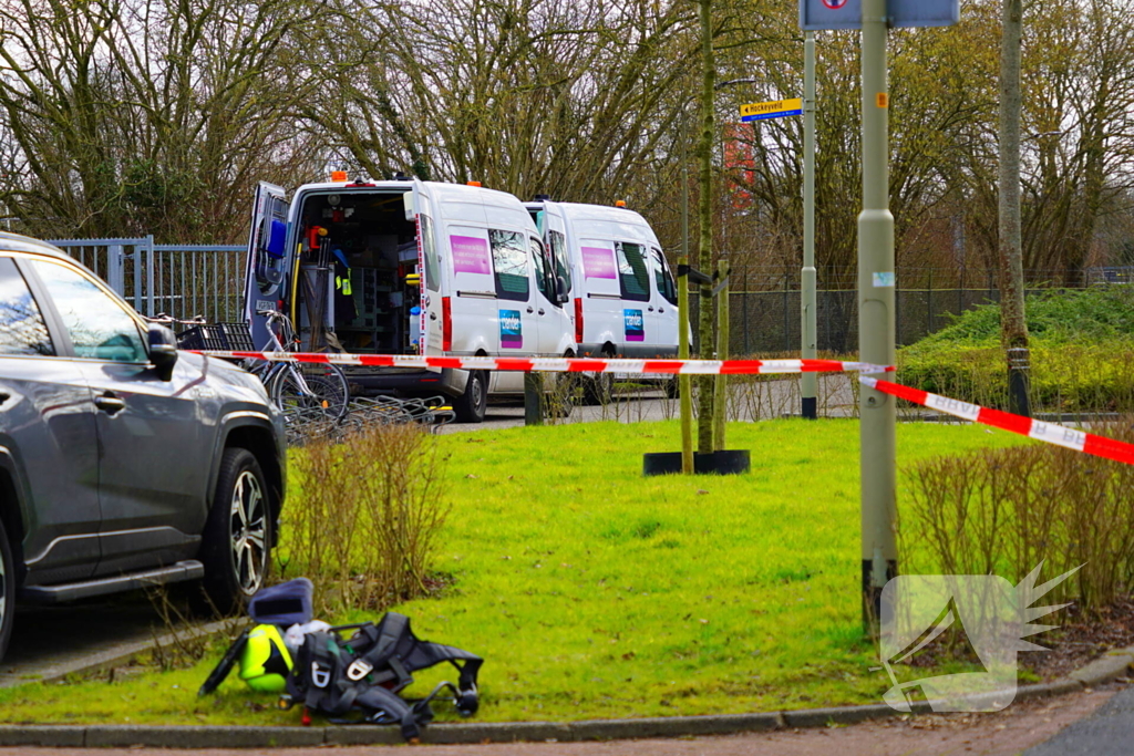 Groot gebied afgezet wegens gaslekkage bij sportvereniging