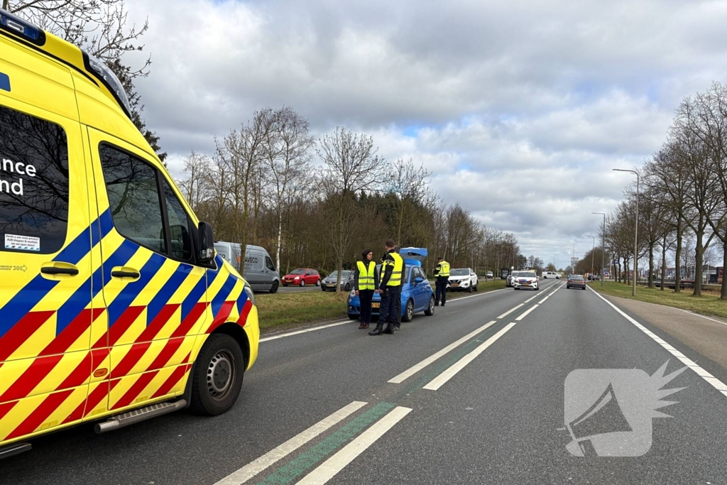 Motorrijder gewond na val op provinciale weg
