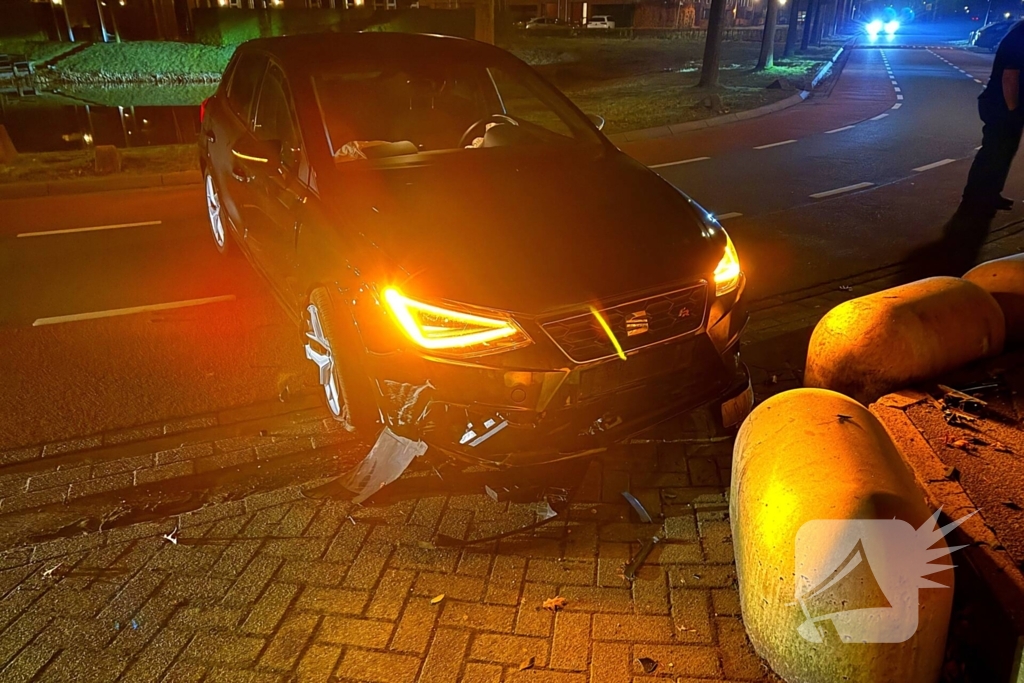 Beschonken bestuurder aangehouden na ongeval