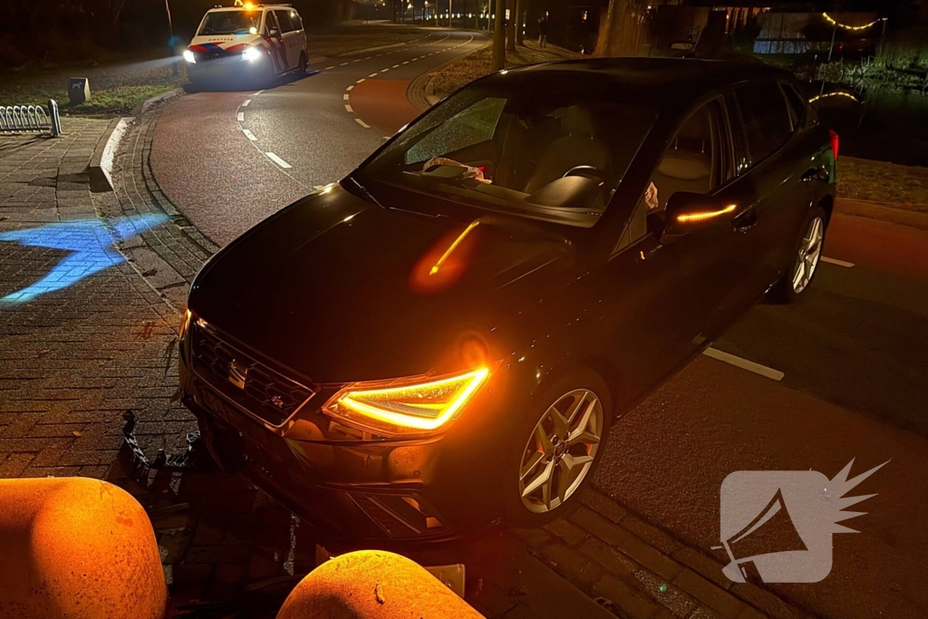 Beschonken bestuurder aangehouden na ongeval