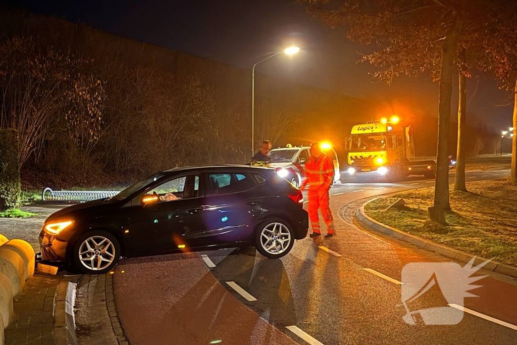 Beschonken bestuurder aangehouden na ongeval
